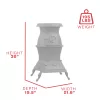 Coal Stove_USStove_1869_Dims