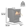 Wood Stove_Vogelzang_VG2020-BP_Dims