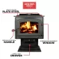 Wood Stove_USStove_US3200E-P_Features