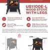 Wood Stove_USStove_US1100E-L_Sell Sheet