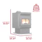 Pellet Stove_USStove_US5517-W_Dims