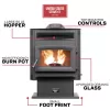 Pellet Stove_USStove_US5517-W_Features