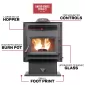 Pellet Stove_USStove_US5517-W_Features